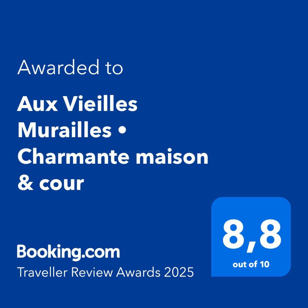 Aux Vieilles Murailles • Charmante Maison & Cour Morlaix Buitenkant foto